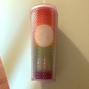Starbucks 2020 Studded Tumbler Cold Cup Rainbow